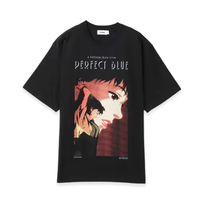 atmos x PERFECT BLUE T-shirt 2 "Black"