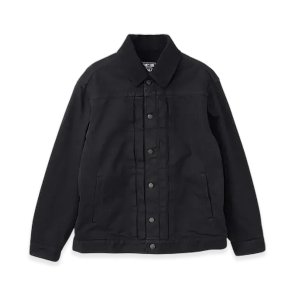 HYSTERIC GLAMOUR Boa Denim Jacket "Black2"