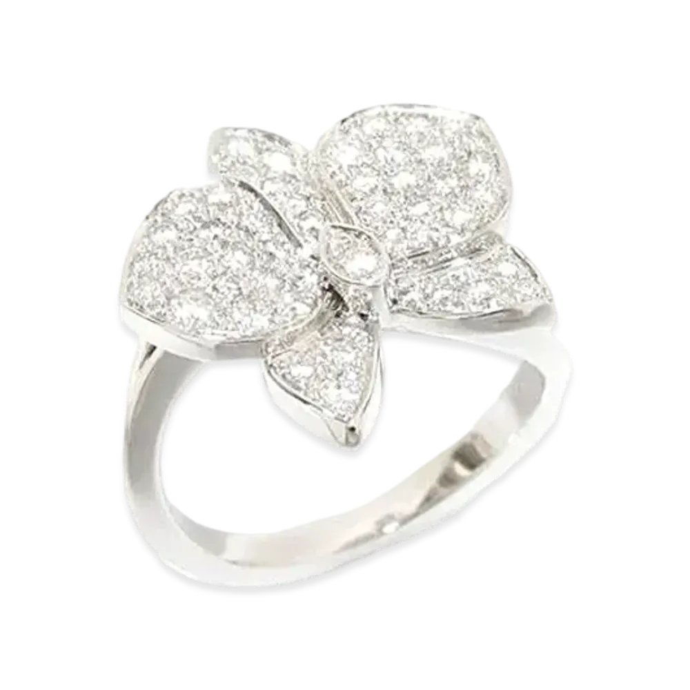 Cartier Caresse D'Orchidees Par Cartier Ring
