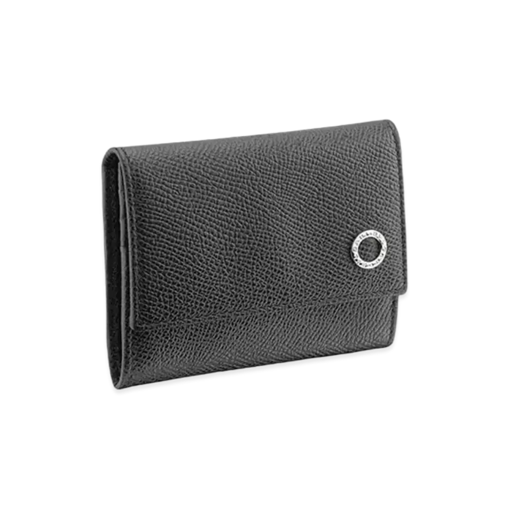 BVLGARI BVLGARI MAN Card Holder and Coin Purse "Black"