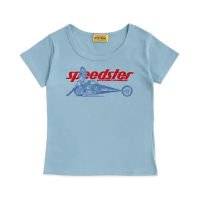 HYSTERIC GLAMOUR Speedster Chibi T-Shirt "Blue"