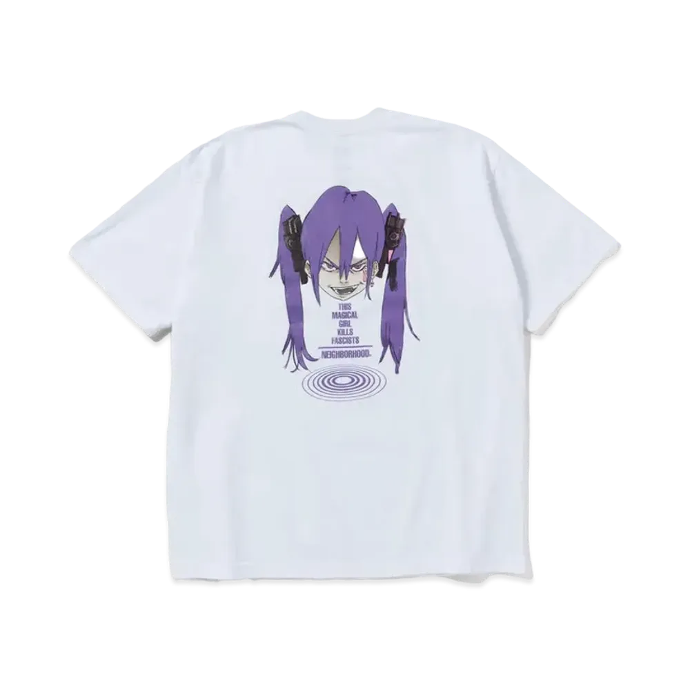 ネイバーフッド NH x ジュン イナガワ . Tシャツ SS-2 "ホワイト"