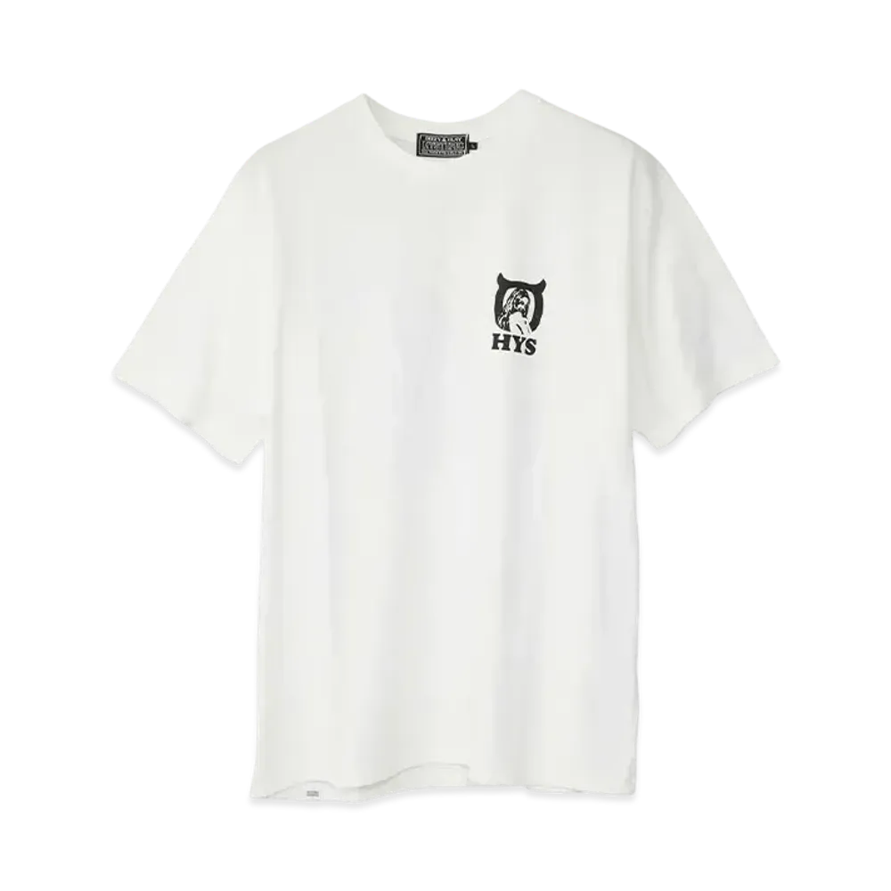 HYSTERIC GLAMOUR Hotter Than Hell Tee "White"