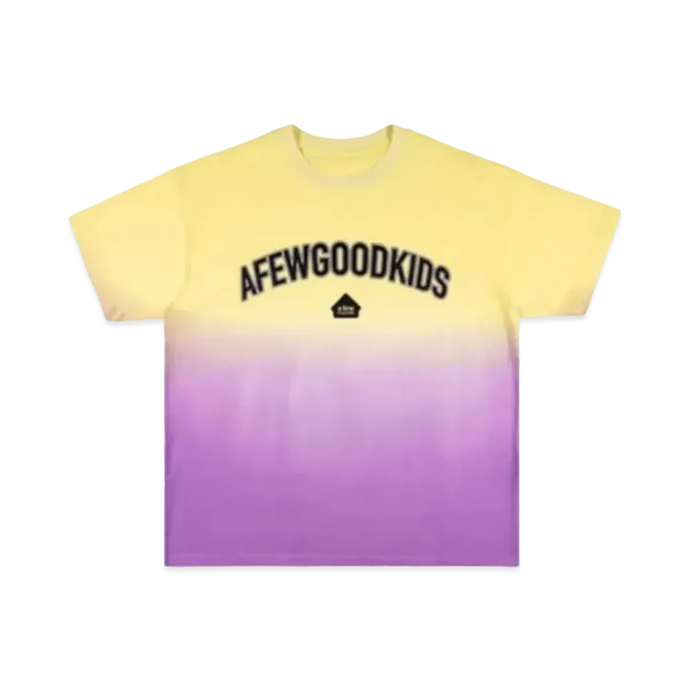 A FEW GOOD KIDS Two-Tone Color Tee "Purple"