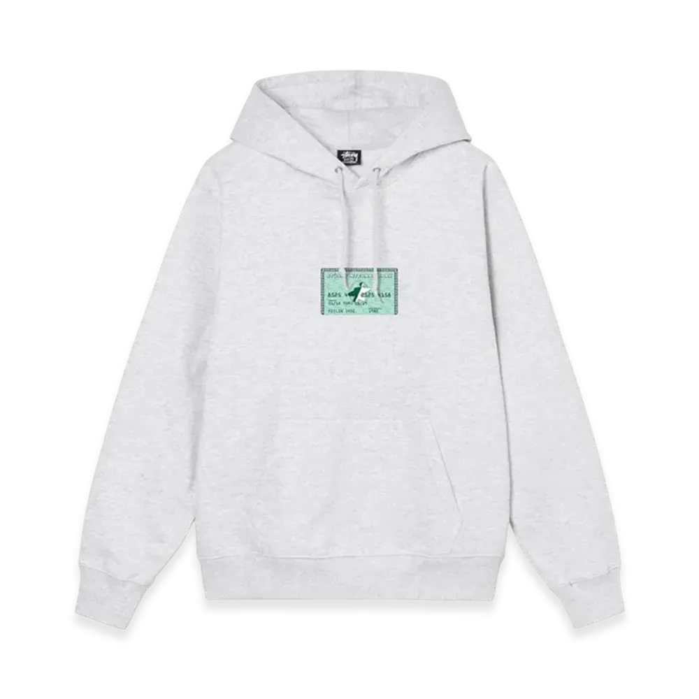 Stussy Debt Hoodie "Ash Heather"