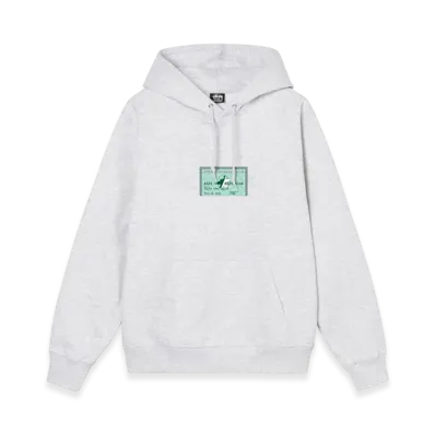 Stussy Debt Hoodie "Ash Heather"
