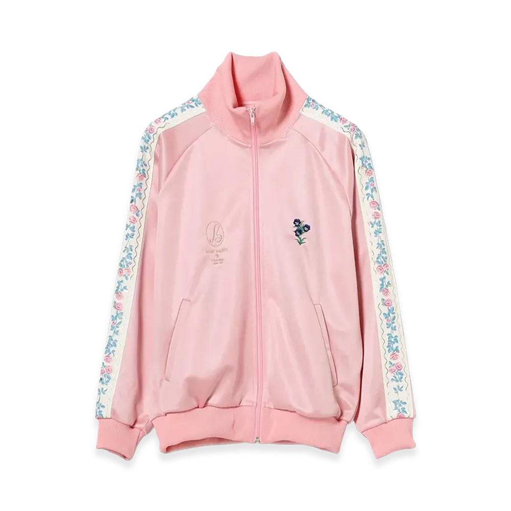 BEAMS COUTURE x RURU MARY'S Flower Tigre Jersey Top "Pink"