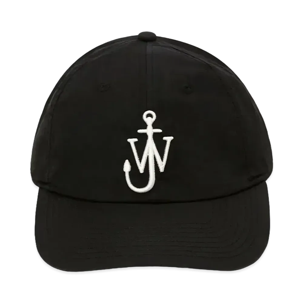 JW ANDERSON Baseball Cap With Anchor Logo "Black"