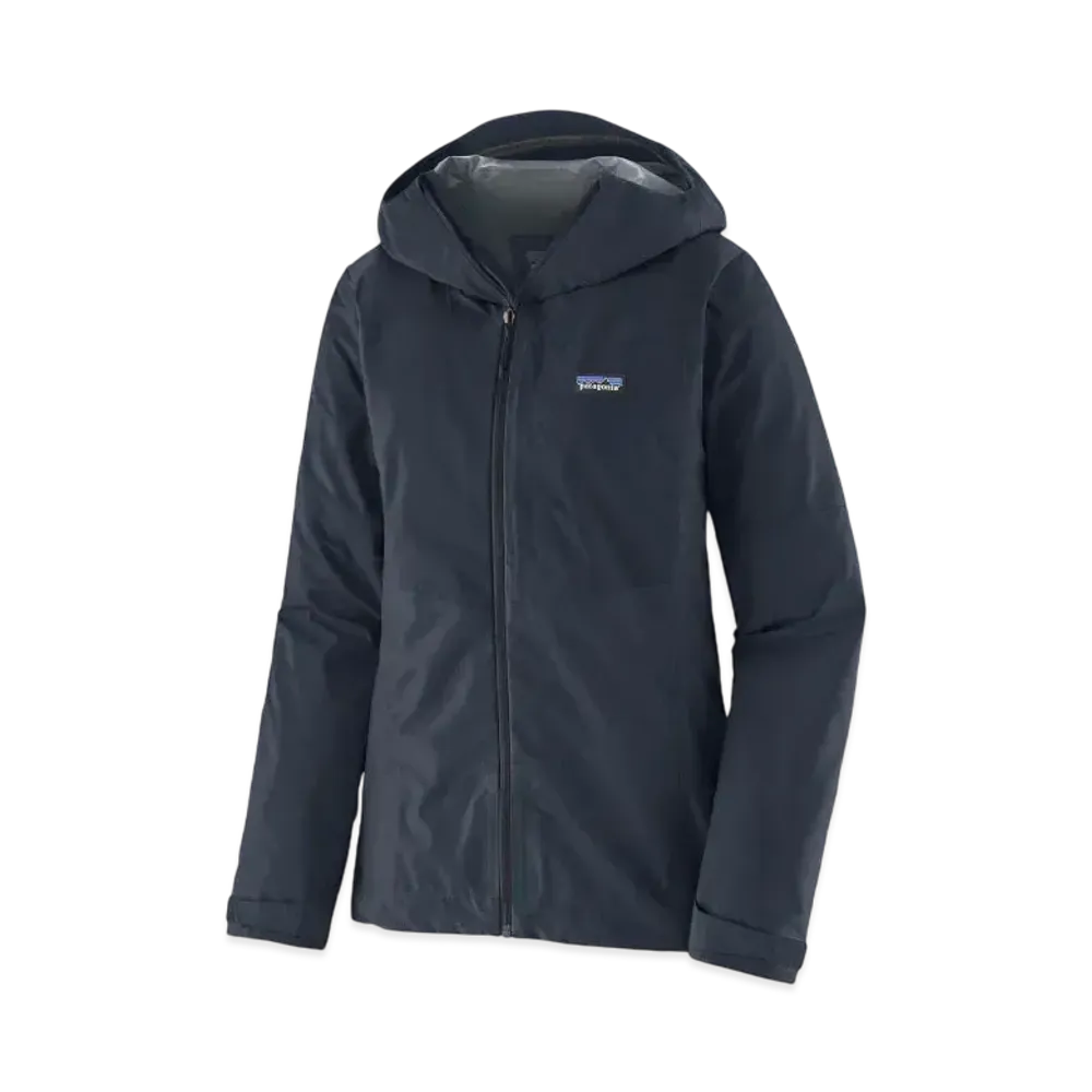 Patagonia Women's Boulder Fork Rain Jacket "Smolder Blue"