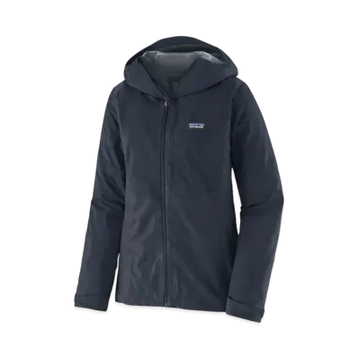 Patagonia Women's Boulder Fork Rain Jacket "Smolder Blue"