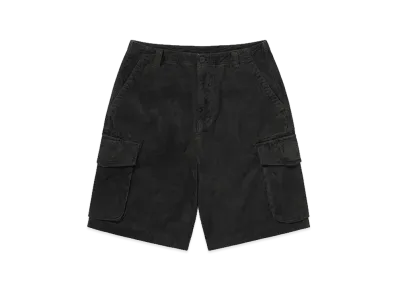 thisisneverthat Overdyed Corduroy Cargo Short "Washed Black"