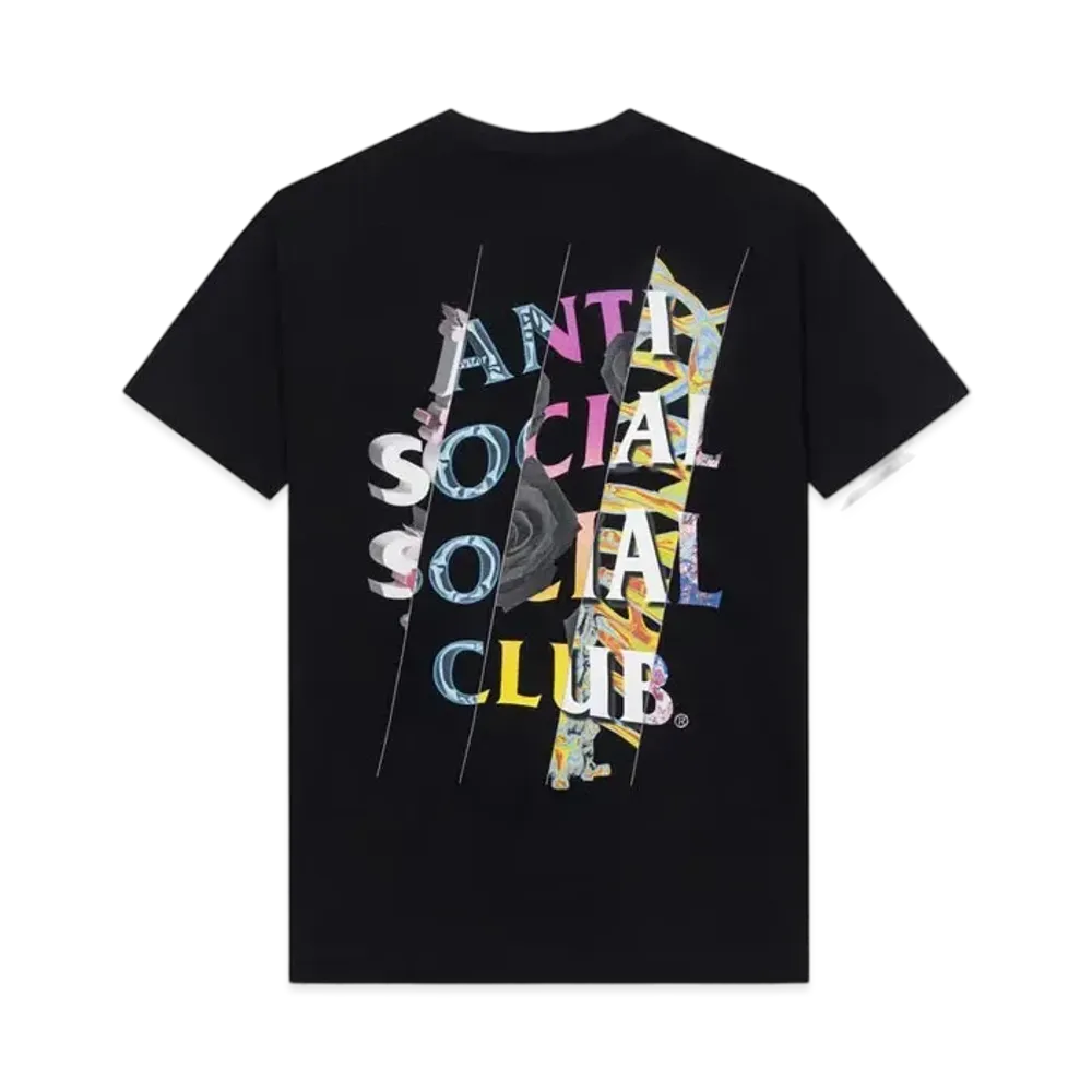 ANTI SOCIAL SOCIAL CLUB FA22 Dissociative Black Tee "Black"