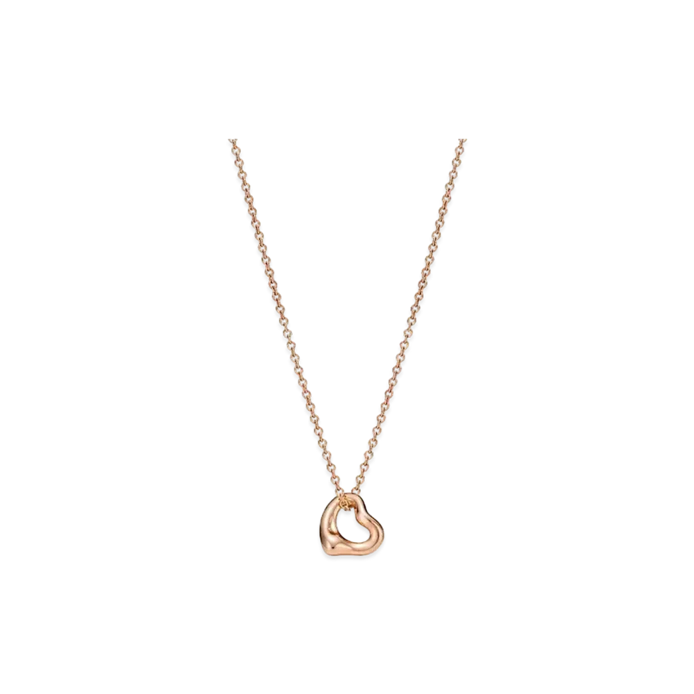 Tiffany & Co. Elsa Peretti Open Heart Pendant "Rose Gold"