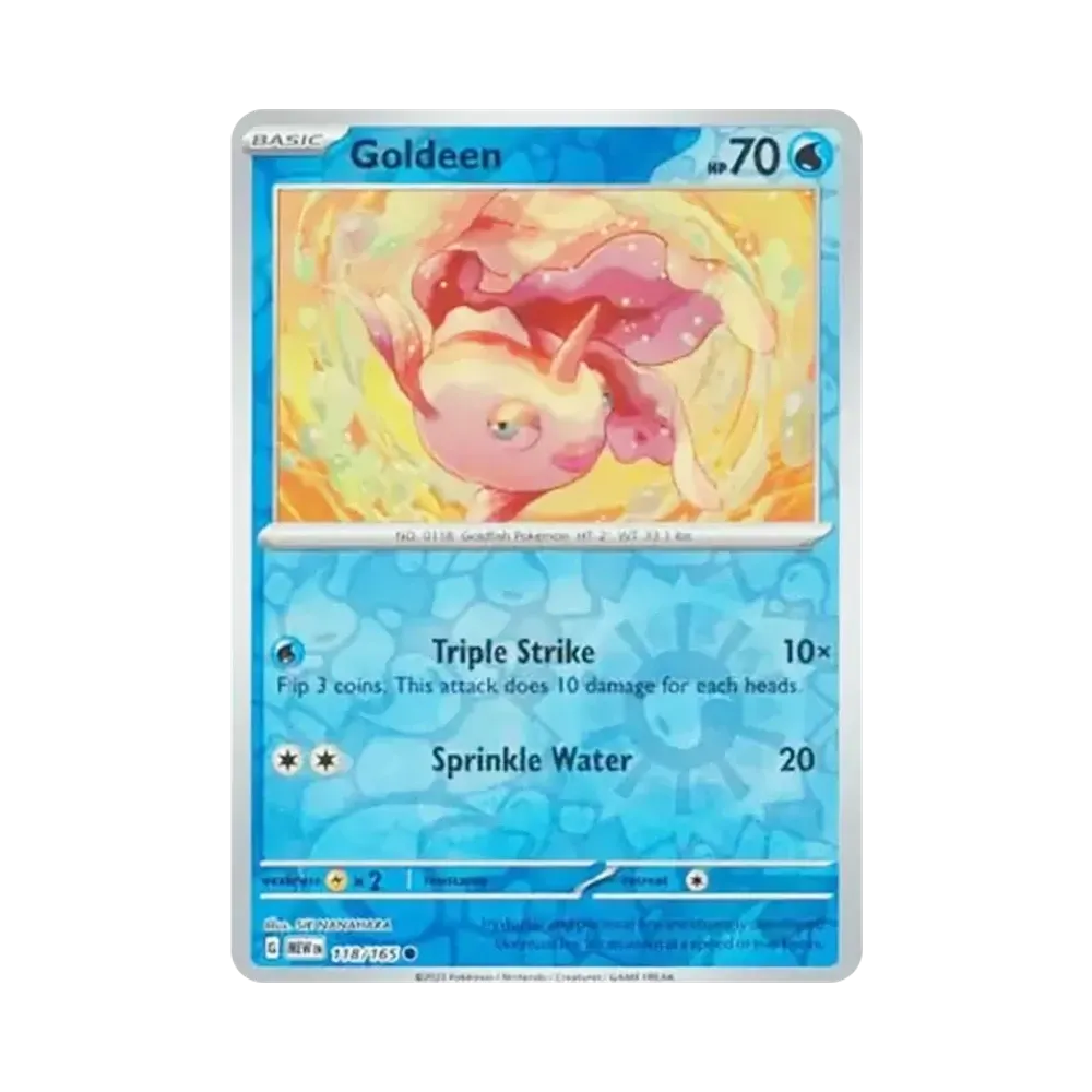 トサキント C :リバースホロ [MEW EN 118/165]【英語版】(スカーレット&バイオレット「151」)