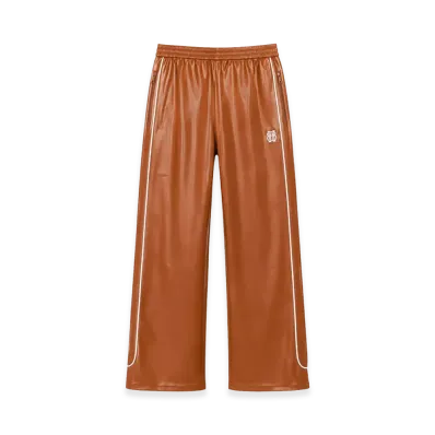 BREATH Piping Coating Pants "Brown"