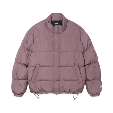 Stussy Ripstop Down Puffer Jacket "Rose"