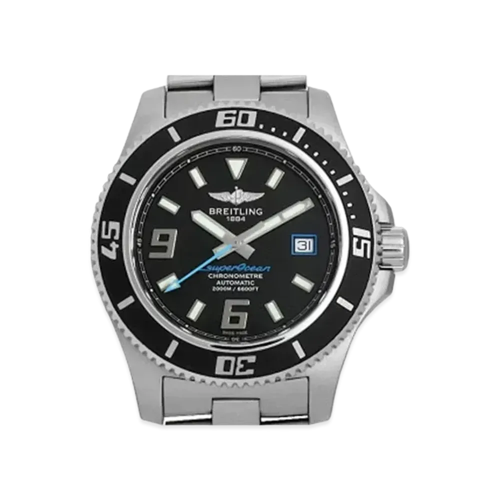 Breitling Superocean "Black/Stainless Steel"
