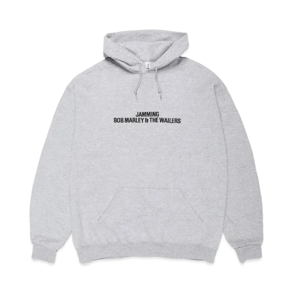 WACKO MARIA x BOB MARLEY Hooded Sweat Shirt "Gray"