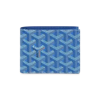 Goyard Victoire Wallet "Blue"