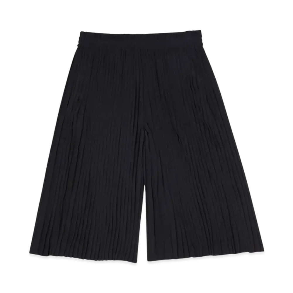 MM6 Maison Margiela Women's Mid Length Pleated Skirt "Black"