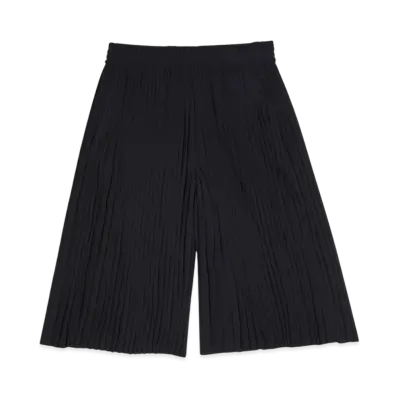 MM6 Maison Margiela Women's Mid Length Pleated Skirt "Black"