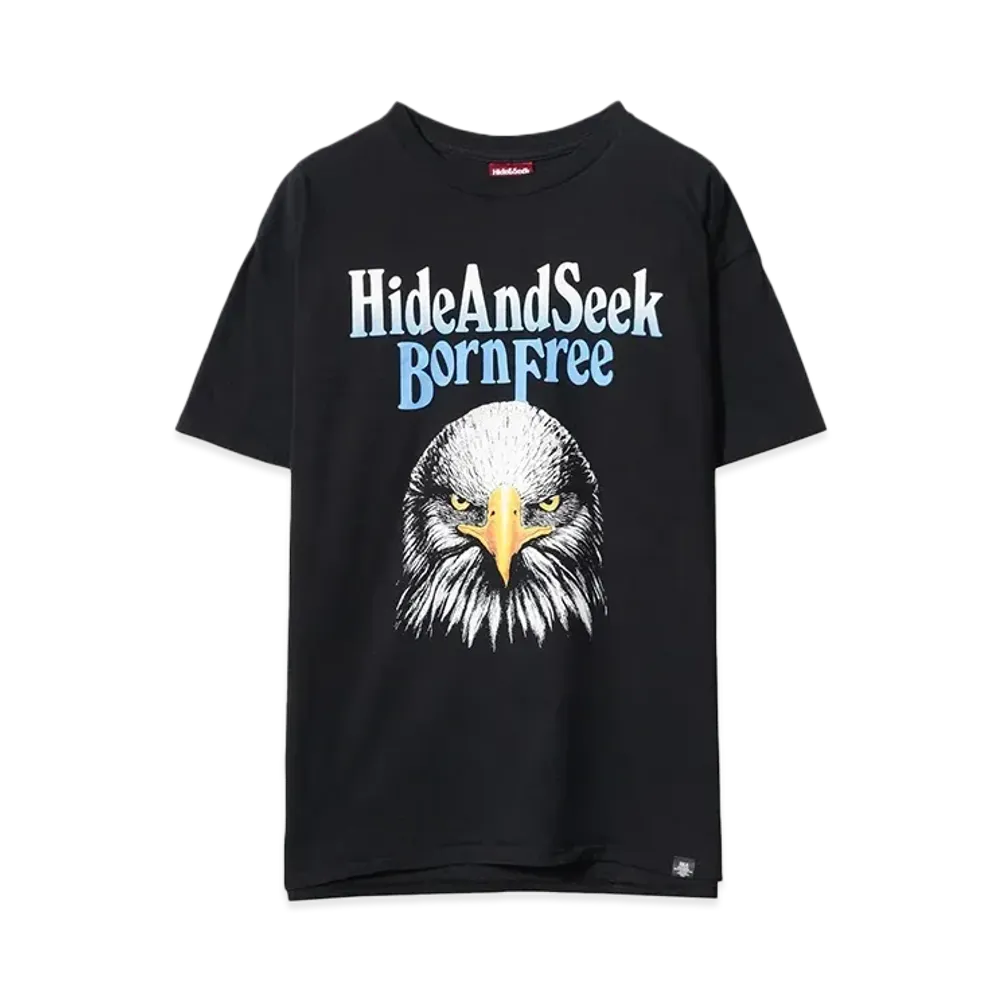 Hide and Seek Eagle S/S Tee "BLACK"