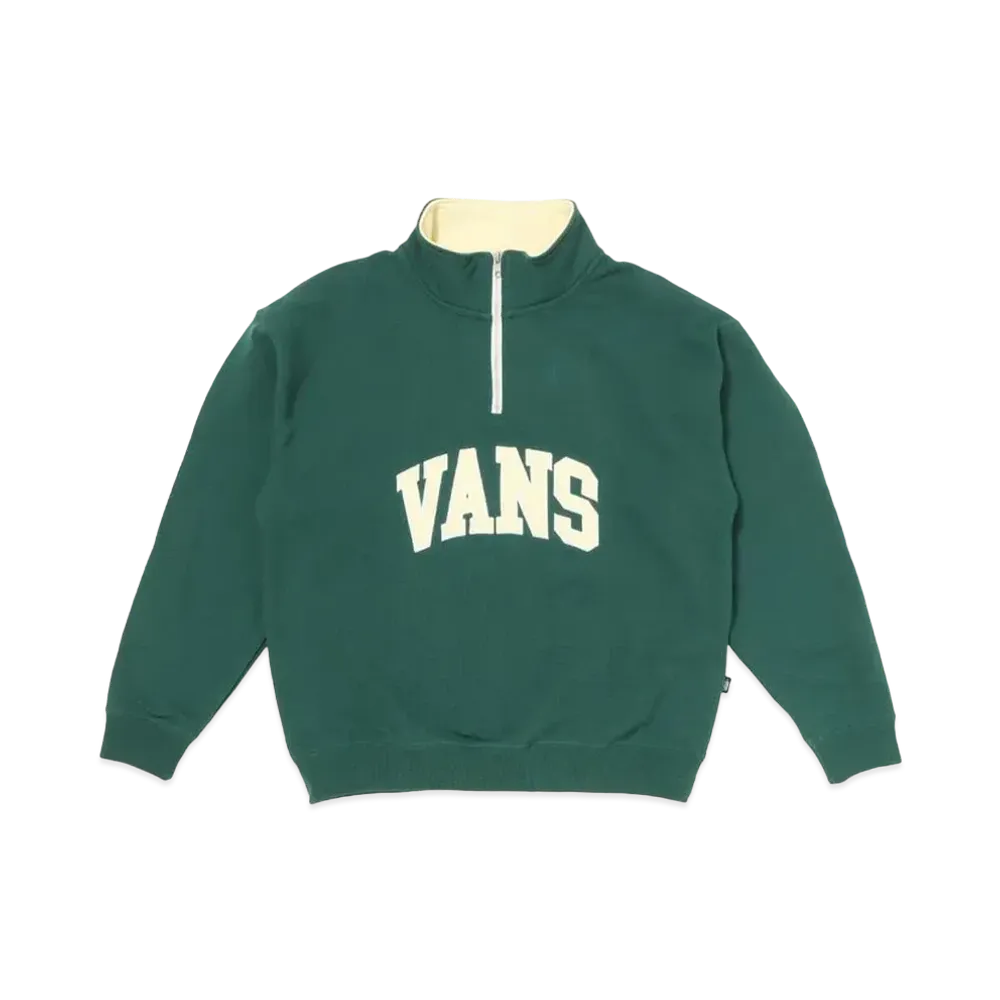 VANS Half Zip Sweat "Green"