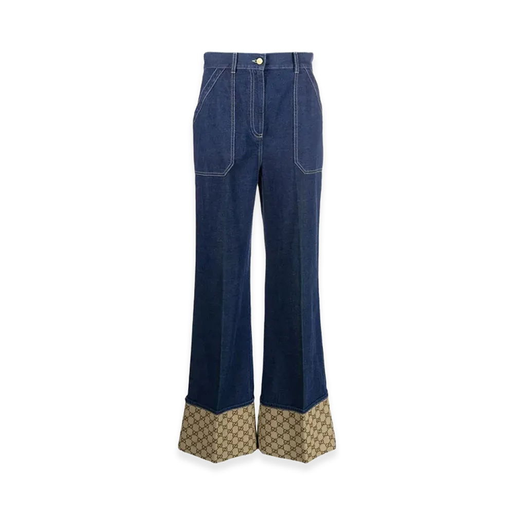 GUCCI Women's Jeans "Blue"