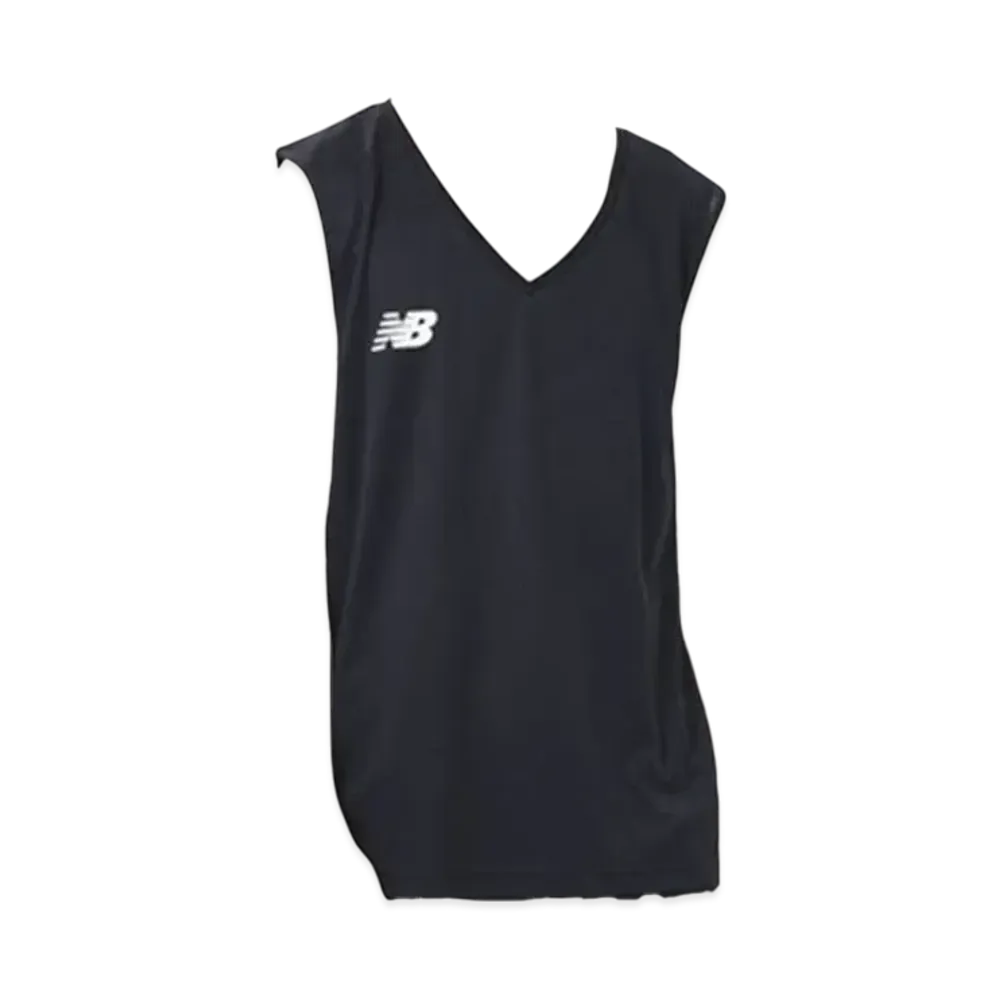 New Balance Inner Shirt V Neck Sleeveless "Black"