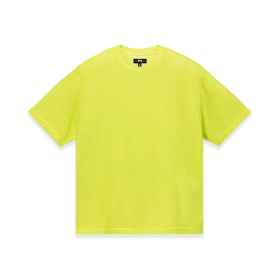 Stussy Cotton Mesh SS Crew "Lime"