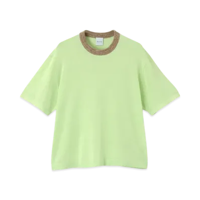 Paul Smith Women's Oversilhouette Knit Tops "LightGreen"
