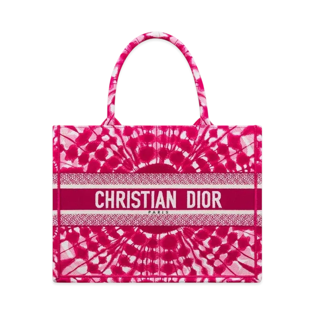 Dior Miss Dior Medium Dior Book Tote Tie & Dior Embroidery (36 x 27.5 x 16.5 cm) ""