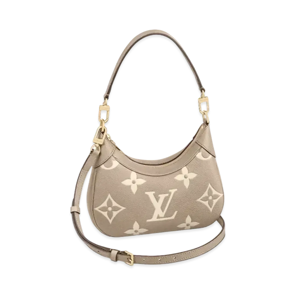 Louis Vuitton Bugel NM Bicolor Monogram Empreinte Leather "Beige"