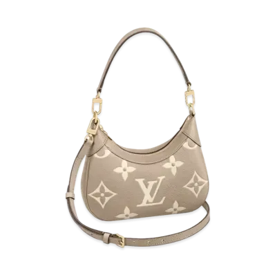 Louis Vuitton Bugel NM Bicolor Monogram Empreinte Leather "Beige"