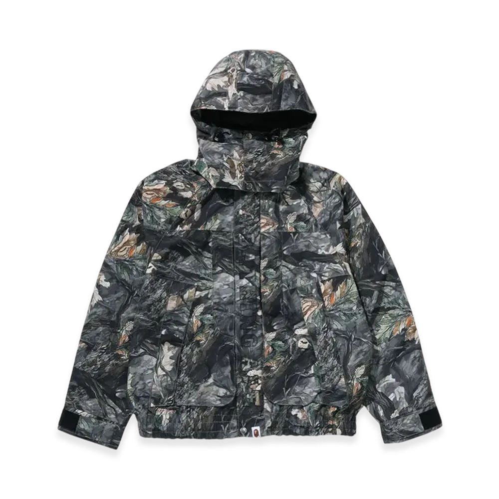 A BATHING APE Hooded Snowboard Jacket "Brown"