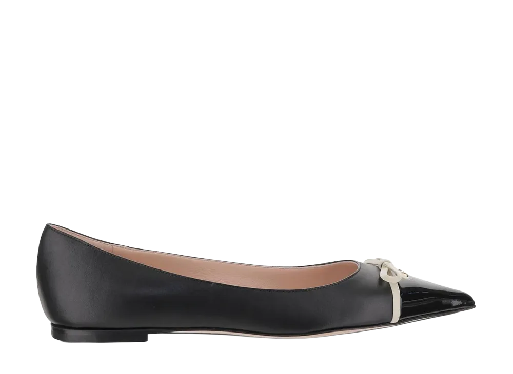 Valentino Garavani Women's Flat Shoes "Black"