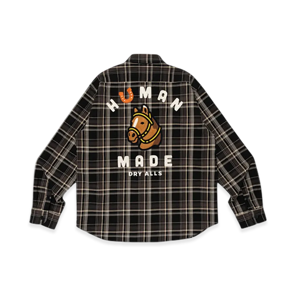 HUMAN MADE Check Shirt "Black"