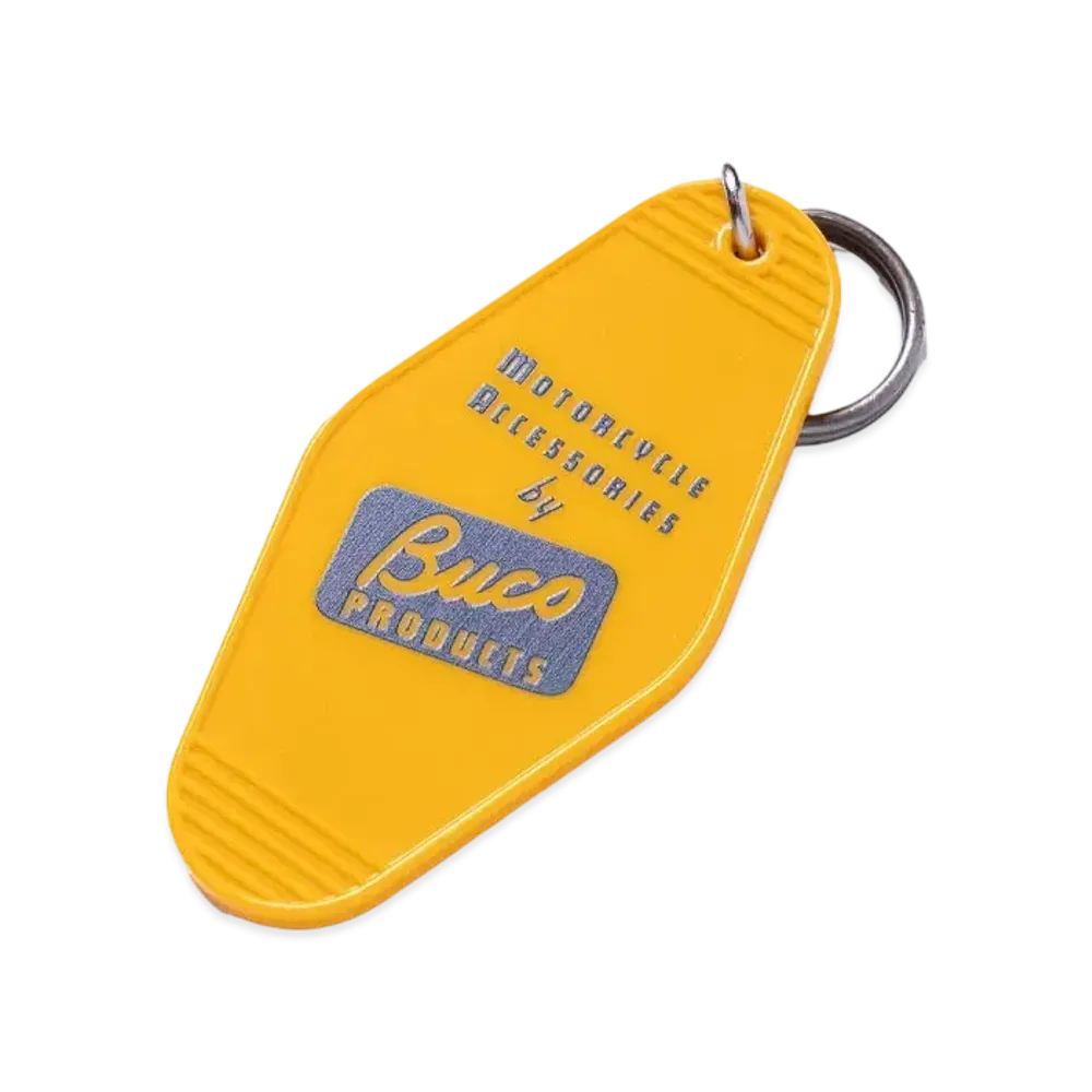 THE REAL McCOY'S Buco Motel Key Ring "Yellow"
