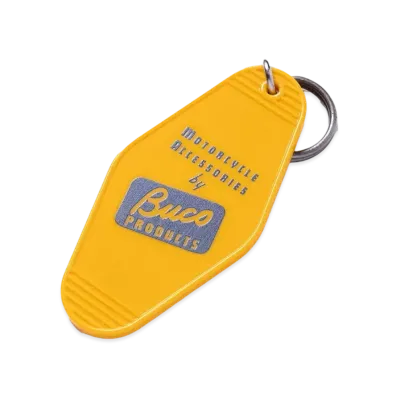 THE REAL McCOY'S Buco Motel Key Ring "Yellow"