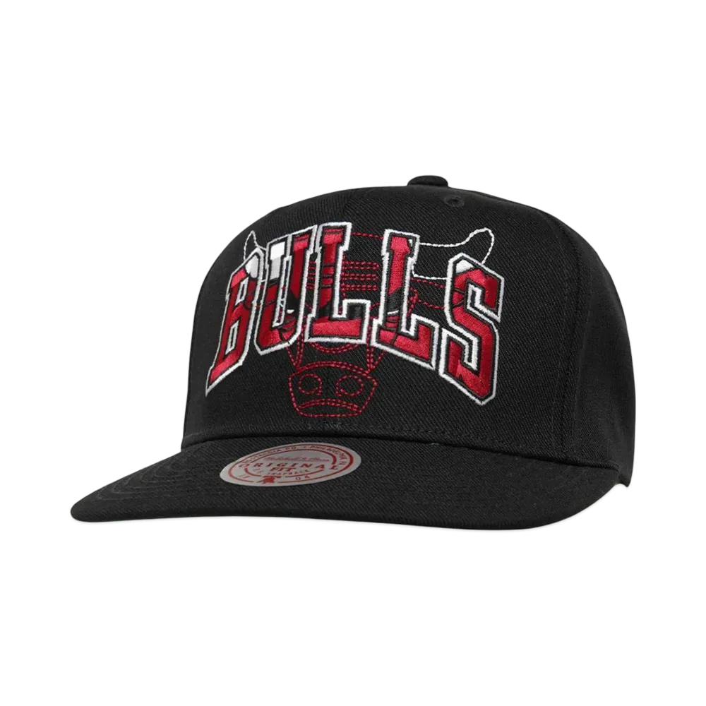 Mitchell&Ness NBA DOUBLE UP SNAPBACK BULLS "BLACK"