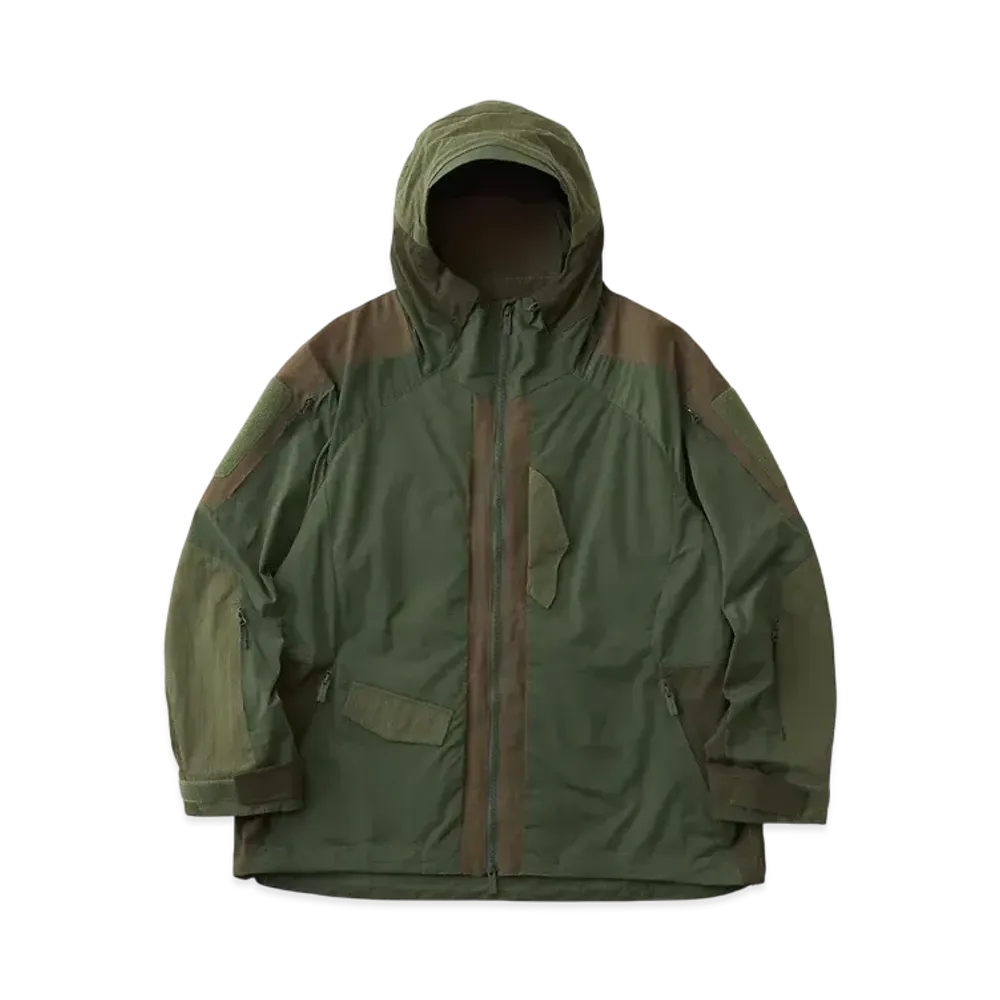 White Mountaineering x NEXUS Seven Hooded Luggage Parka "Khaki" WM2473202