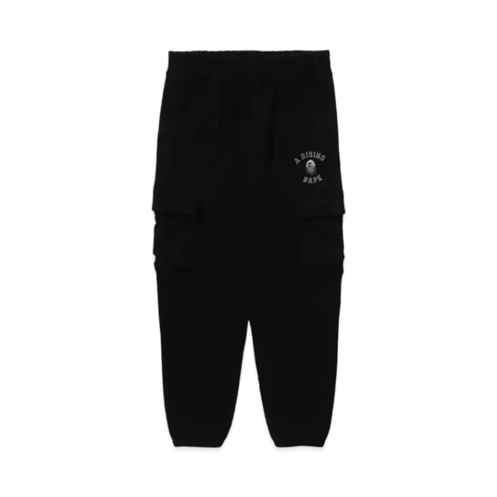 A RISING BAPE Military Sweatpants "Black"
