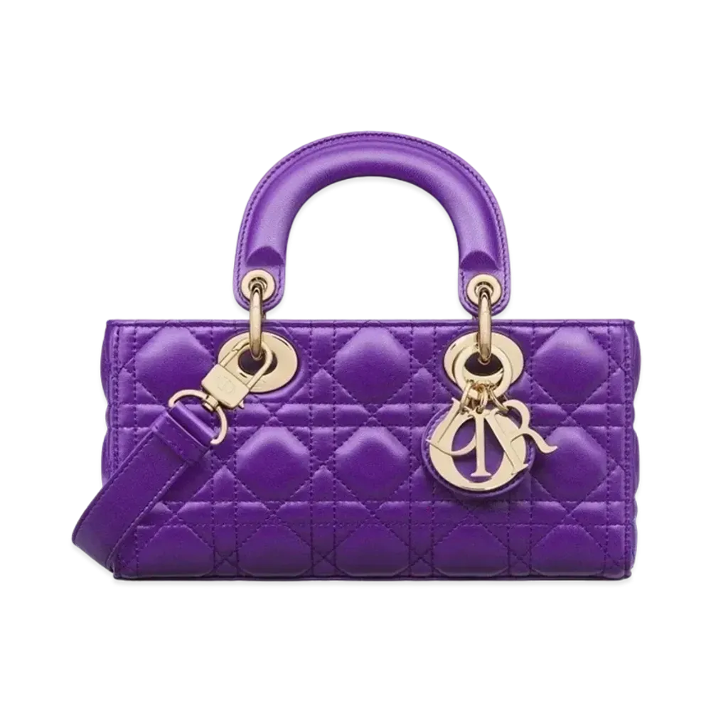Dior Small Lady D-Joy Bag Cannage Lambskin "Purple"