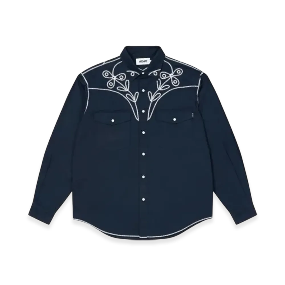 PALACE Yee-Haw Shirt "Navy"