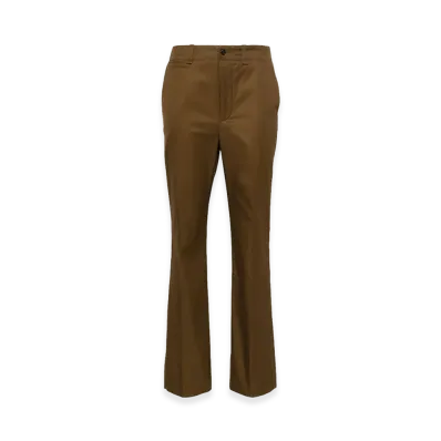 Saint Laurent Women's Trousers "Brown"