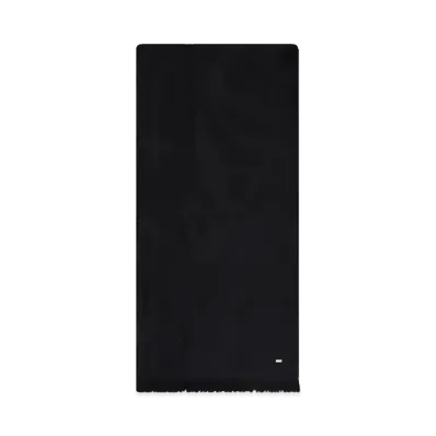 Saint Laurent Women's 'Monogram' Scarf "Black"