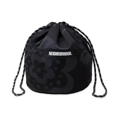 NEIGHBORHOOD POUCH . OHANA / C-LUGGAGE "Black"
