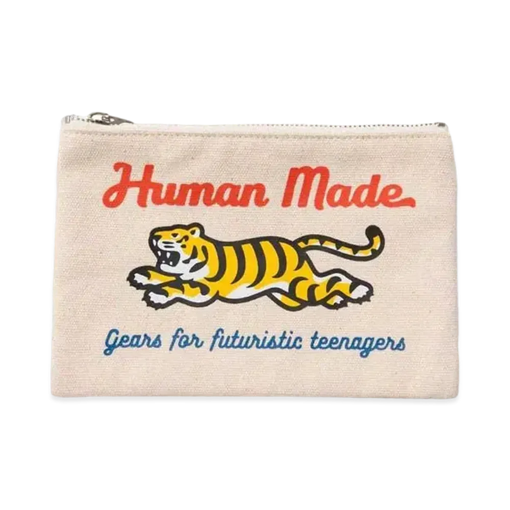 HUMAN MADE BANK POUCH "White"