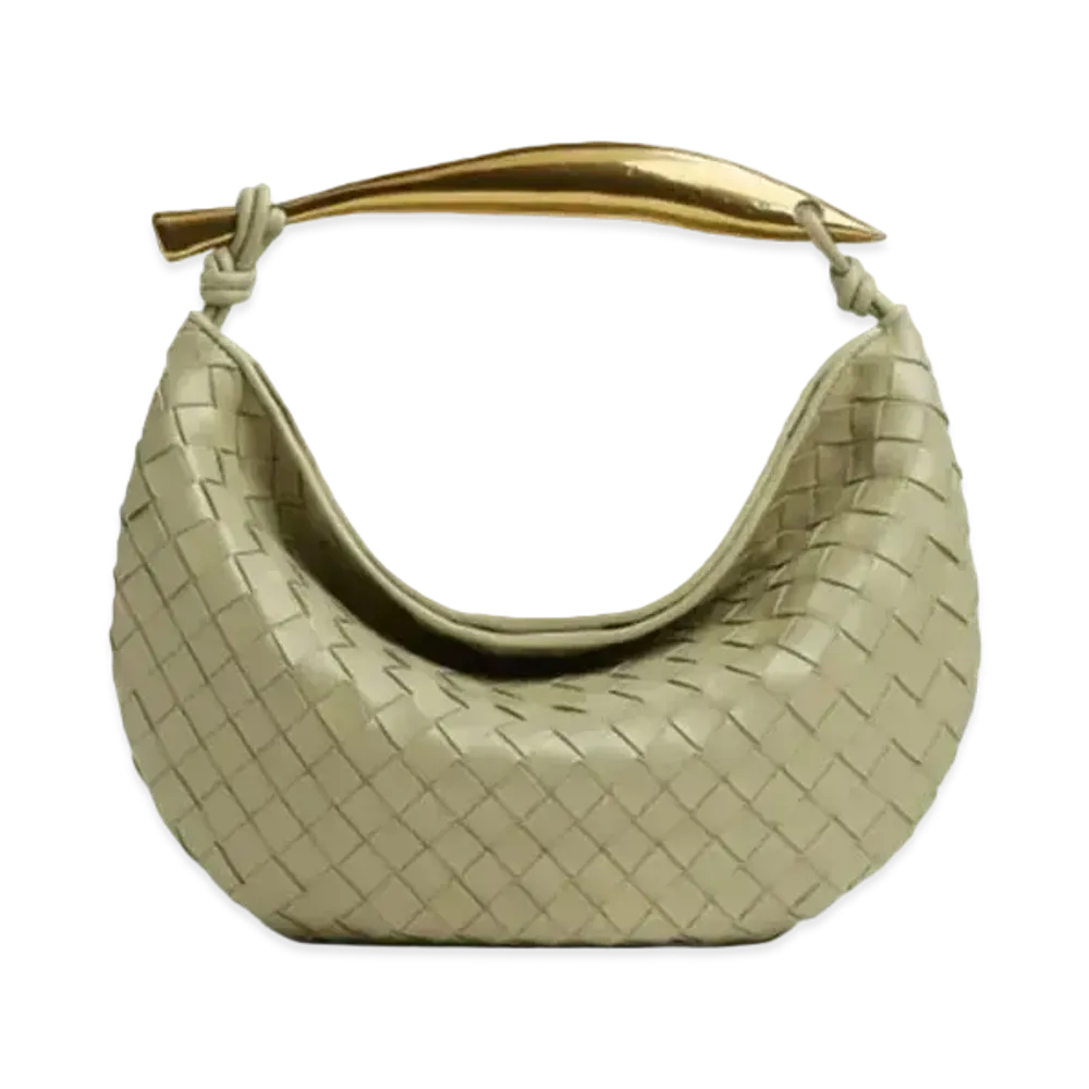 Bottega Veneta Sardine Hand Bag "Travertine"