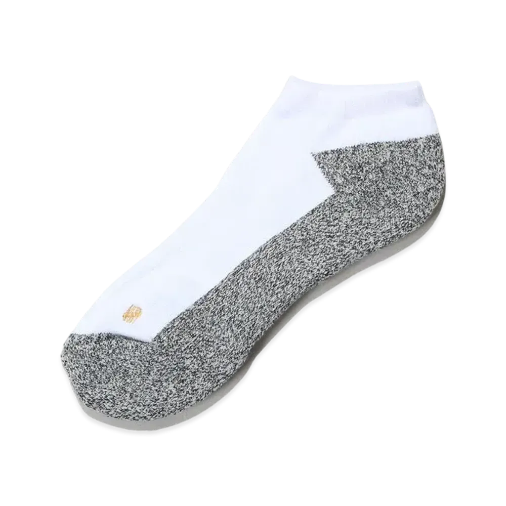 UNDEFEATED Low Pro Ankle Socks B-A-W - 180050 "White"